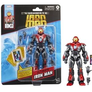 Marvel Red, Gold & Black Ultimate Iron Man Action Figure